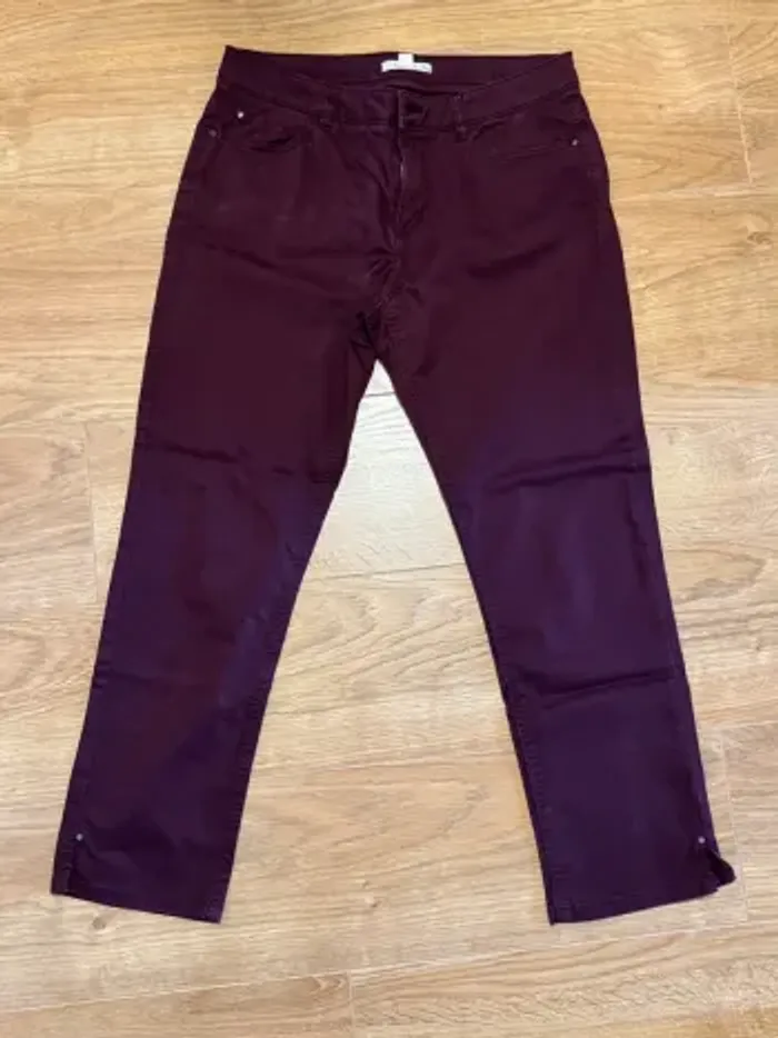 Pantalon violet bordeaux Esprit