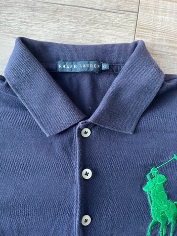 Polo Ralph Lauren Femme XS Bleu Marine Vert