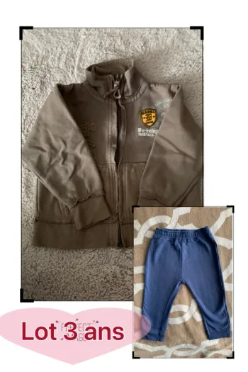 lot 3 ans (gilet et pantalon)