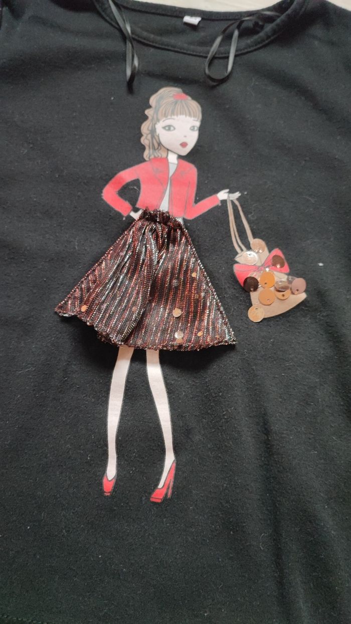 T-shirt ML fille - photo numéro 3