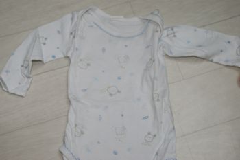 3 bodies manches longues 1 an Absorba