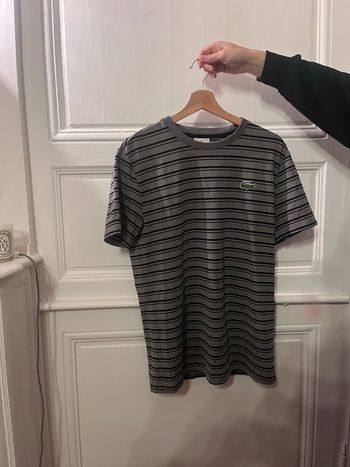 tee shirt lacoste à rayures