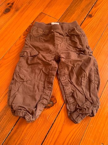 Pantalon enfant  maron kimbaloo 18 mois