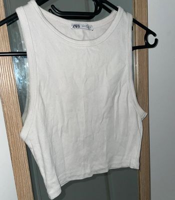 Débardeur blanc taille L