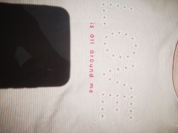 T shirt manches courtes rayé rose pâle 36 mois - photo numéro 3