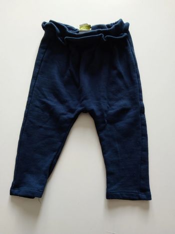 pantalon souple jogging tape à l'oeil fille 9 mois