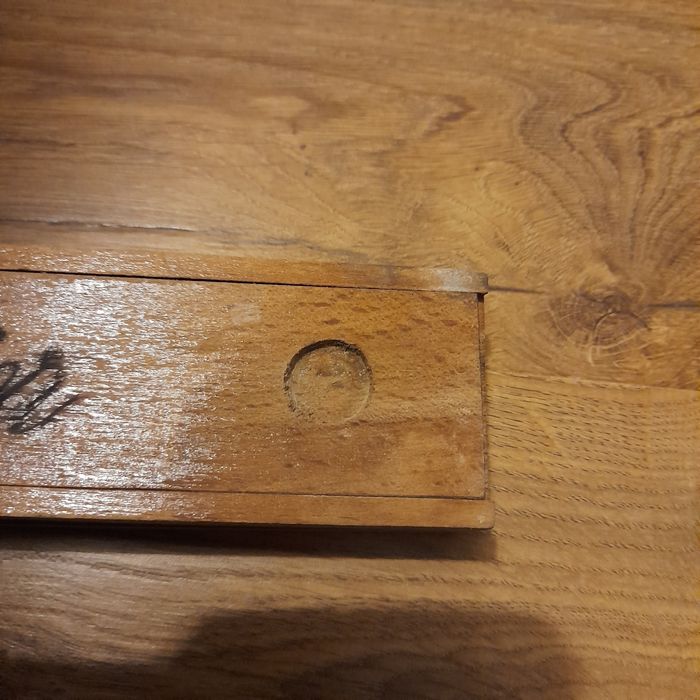 Plumier ancien en bois - photo numéro 2