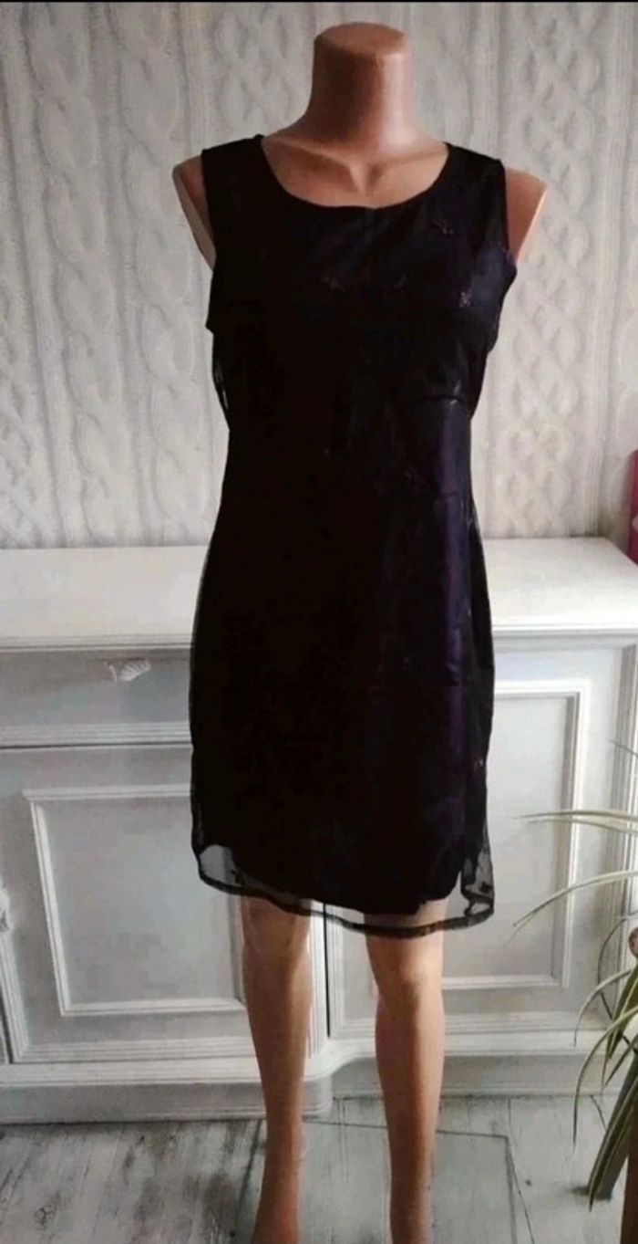 Petite robe violette chic taille 36/38 autre ton - photo numéro 9