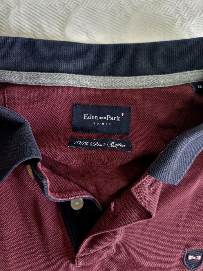 Polo manches longues  , homme  , Eden park  , taille M - photo numéro 3