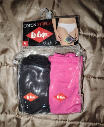 Lot 2 slips lee cooper taille S