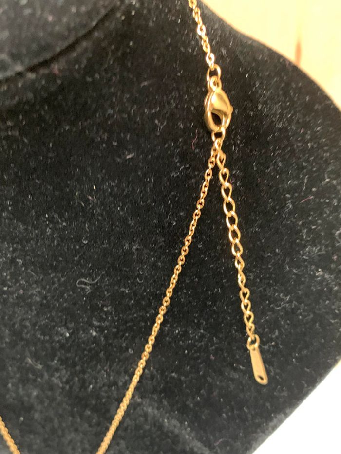 Chaîne fine et pendentif - photo numéro 3