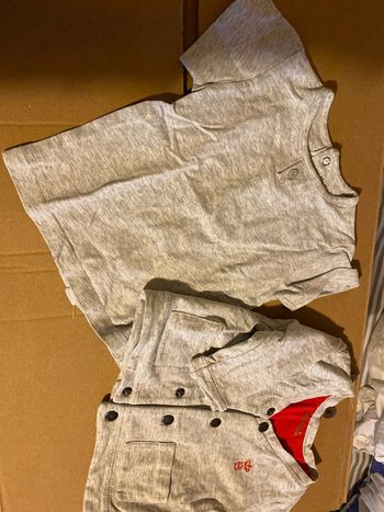 Ensemble tee shirt veste