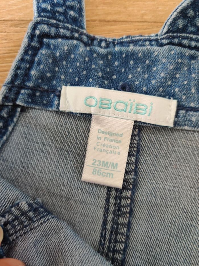 Robe en jean à pois Obaibi - photo numéro 5