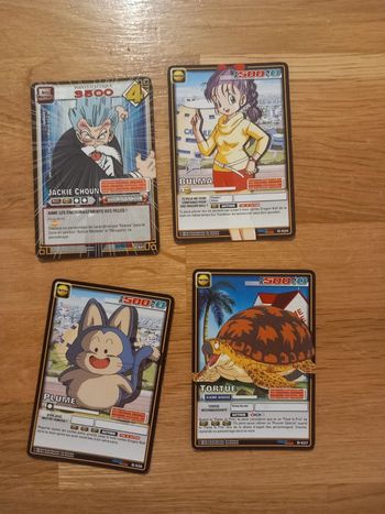 Cartes Dragon Ball à jouer et à collectionner