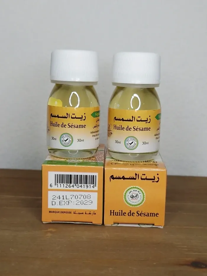 2 huiles de sésame 2x30ml - photo numéro 2