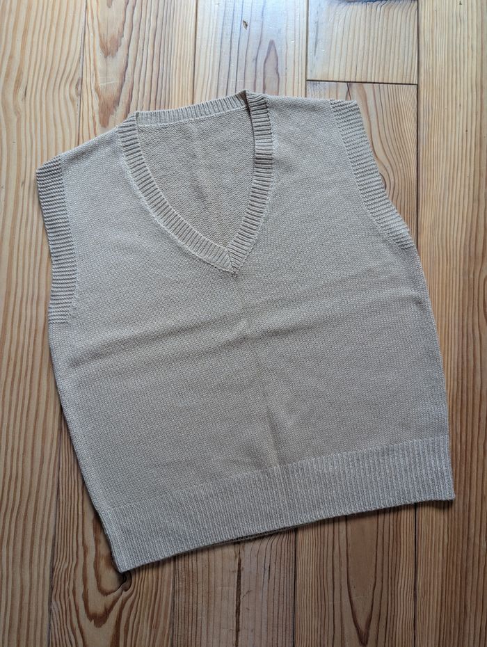 Pull sans manches