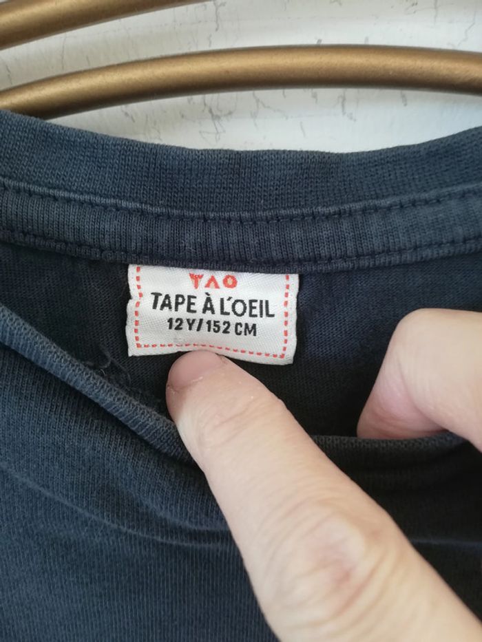 Tshirt manches longues Tape à l'oeil T12 ans - photo numéro 4