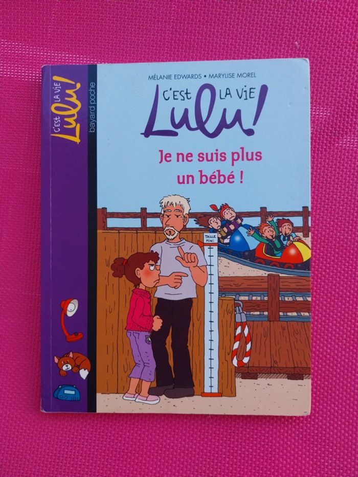 Livre Lulu "je ne suis plus un bebe" des 7 ans - photo numéro 2