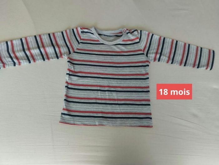 T-shirt taille 18 mois