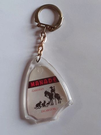 Porte-clef camargue manade gardian escarguel