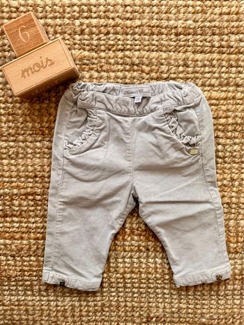 Pantalon velours côtelé Tartine et Chocolat 6mois / 68cm