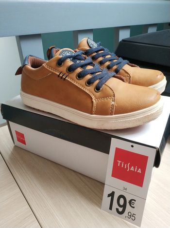 Sneakers basses garçon 34
