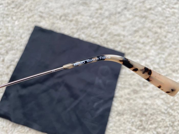 Lunettes de vue monture et verres Kenzo 🌻 - photo numéro 6