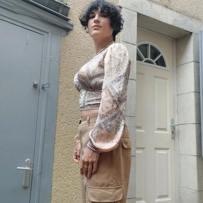Joli haut Stradivarius pour s ou petit M - photo numéro 3