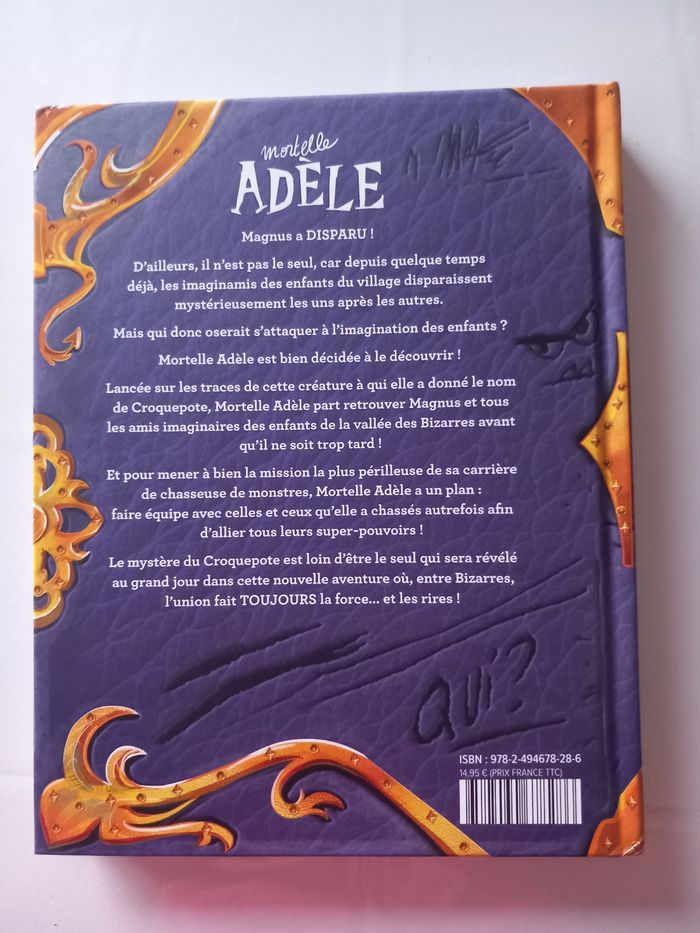 Livre Mortelle Adèle - photo numéro 2
