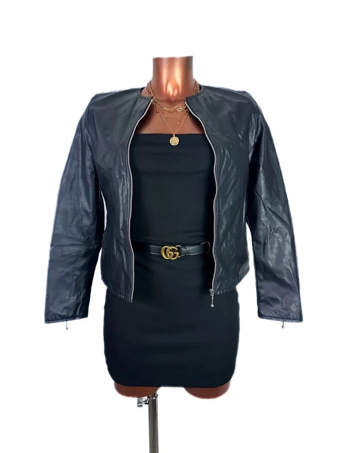 Magnifique perfecto effet cuir