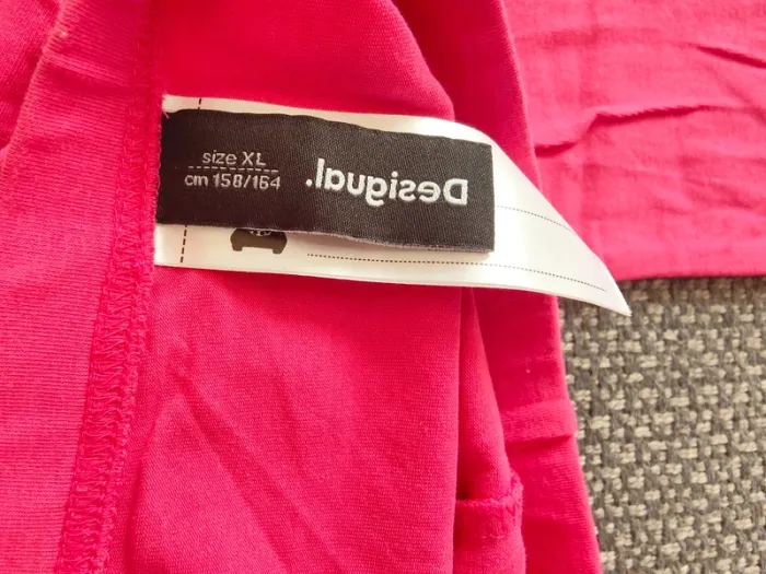 Legging Desigual rose fushia papillon - photo numéro 6