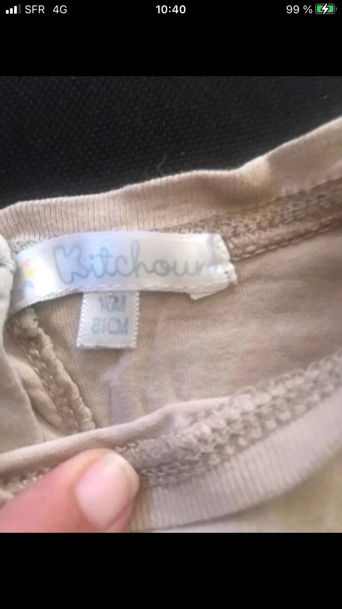 T-shirt manches longues 12 mois - photo numéro 3