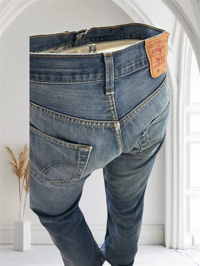 Jean Levi’s 501 Bleu - Taille 33x36 - Coupe Iconique - photo numéro 5