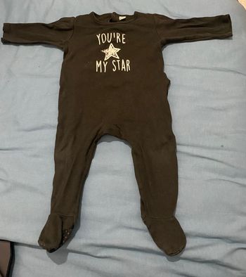 Pyjama 1 pièce “you’re my star” 12 mois