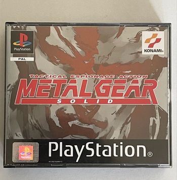 jeu vidéo PS1 Metal Gear Solid+démo Silent Hill et son poster complet