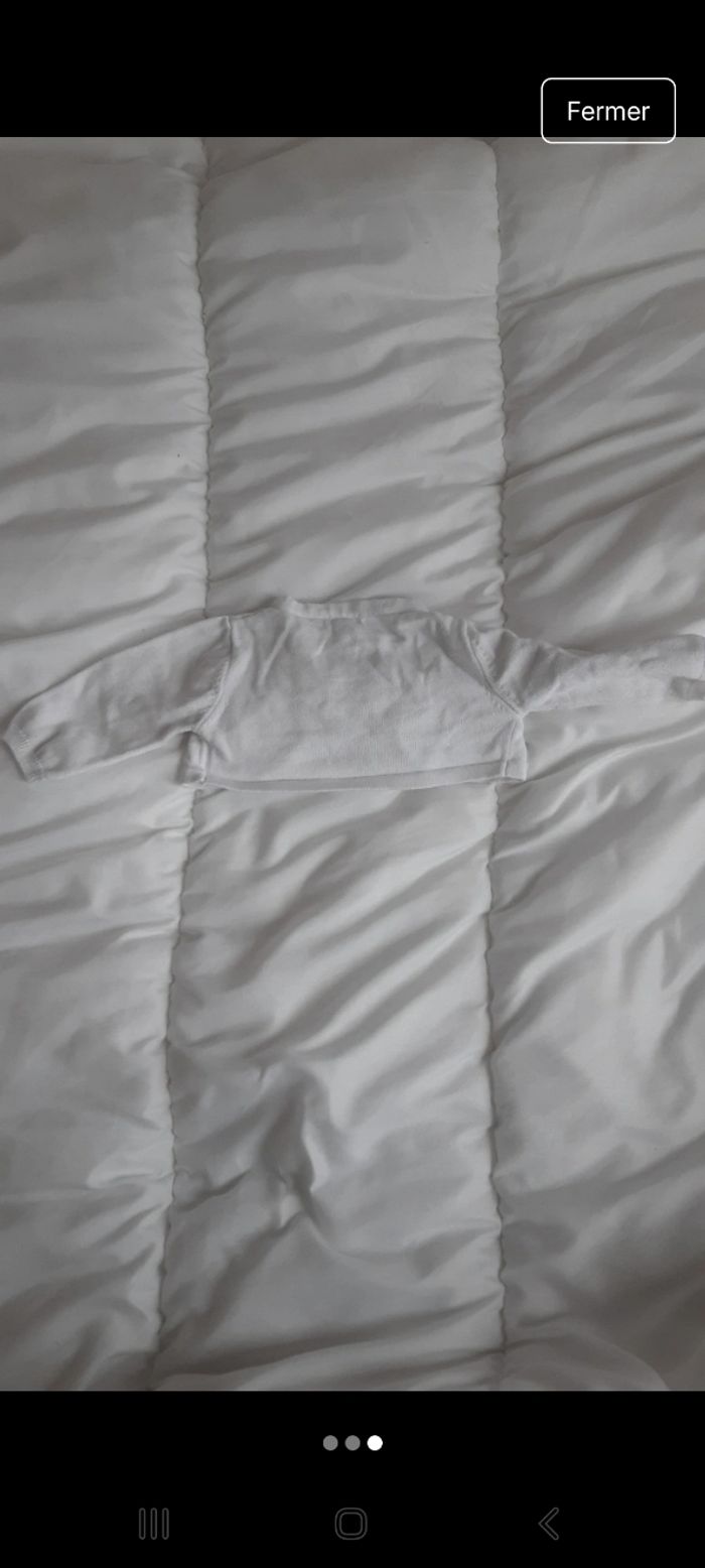 Gilet bébé fille 3 mois - photo numéro 3