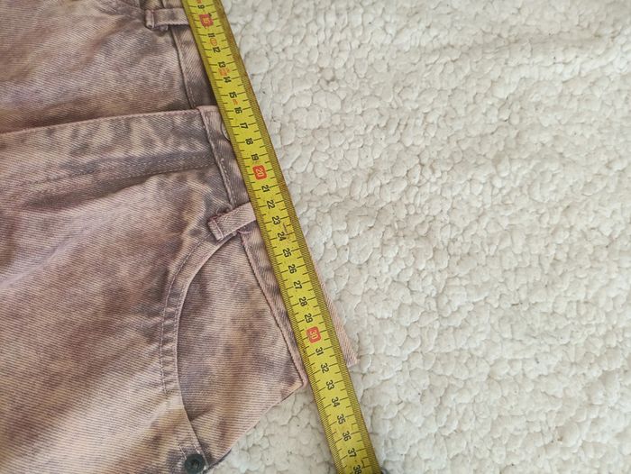 Piece rare Jean vintage Unionbay taille 7 – effet délavé rose/marron – made in Hong Kong - photo numéro 7