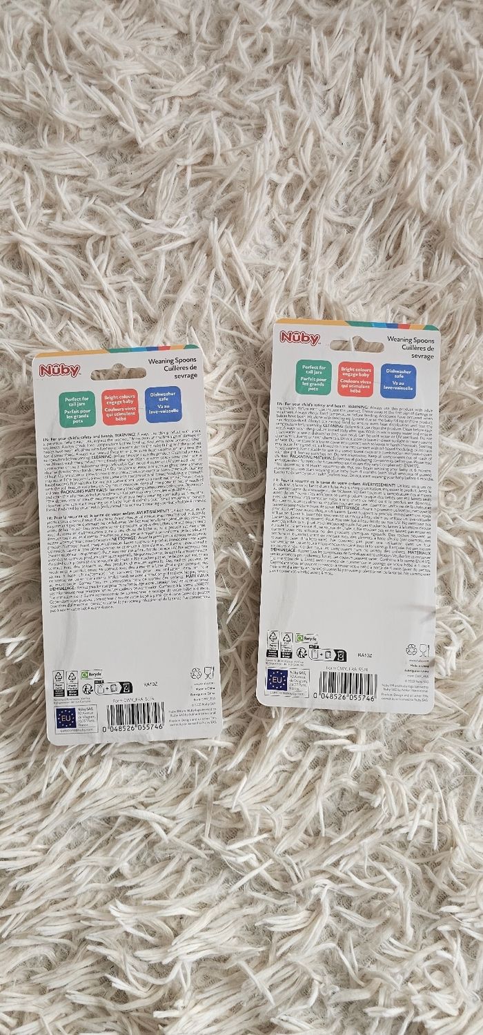 Lot de 8 cuillères Nûby bebe Neufs - photo numéro 5