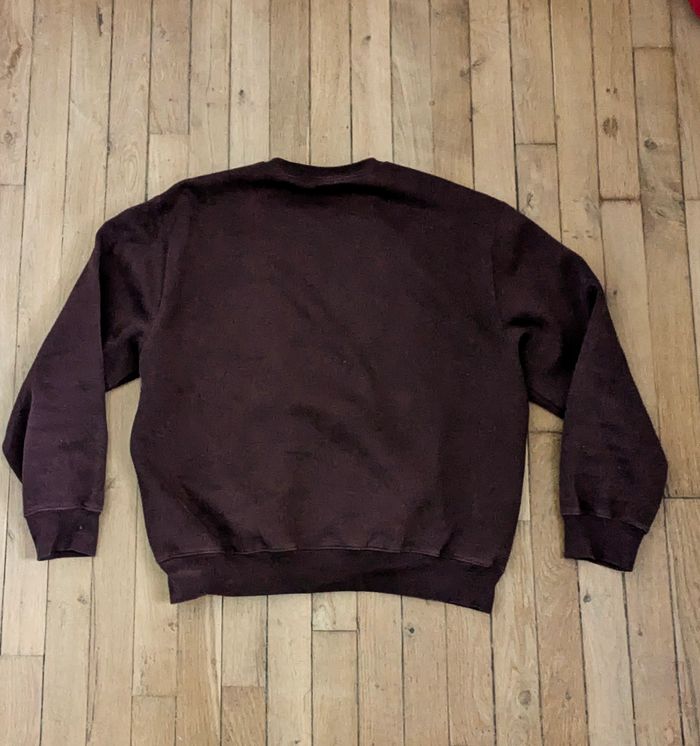 Sweatshirt Carhartt bordeaux taille L - photo numéro 4