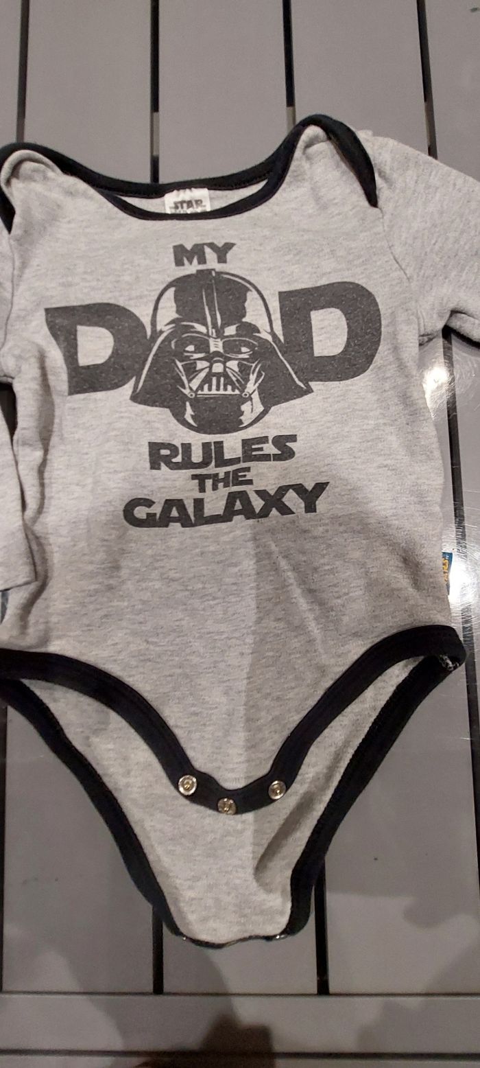 Lot de 2 body 12 18 mois star wars - photo numéro 3