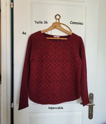 Sweat Camaïeu taille 36 impeccable