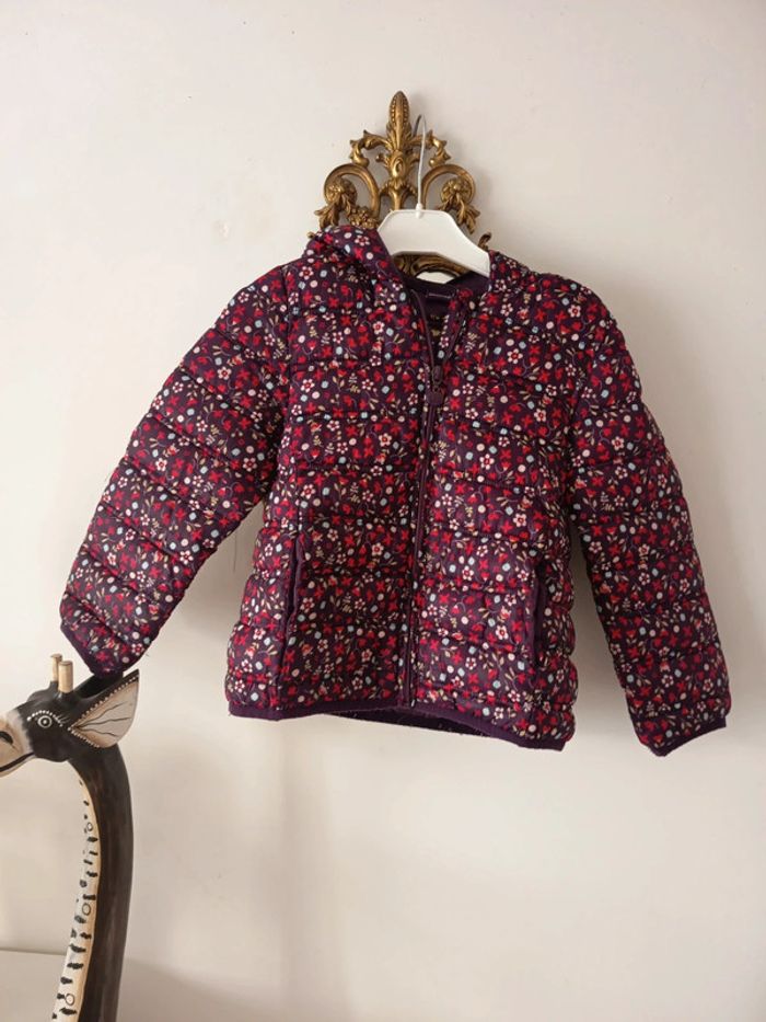 Doudoune légère liberty fleurie