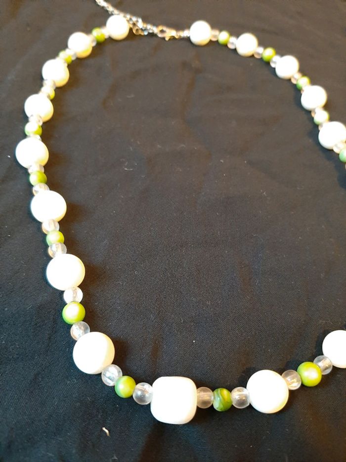 Collier et bracelet de perles fantaisie - photo numéro 3