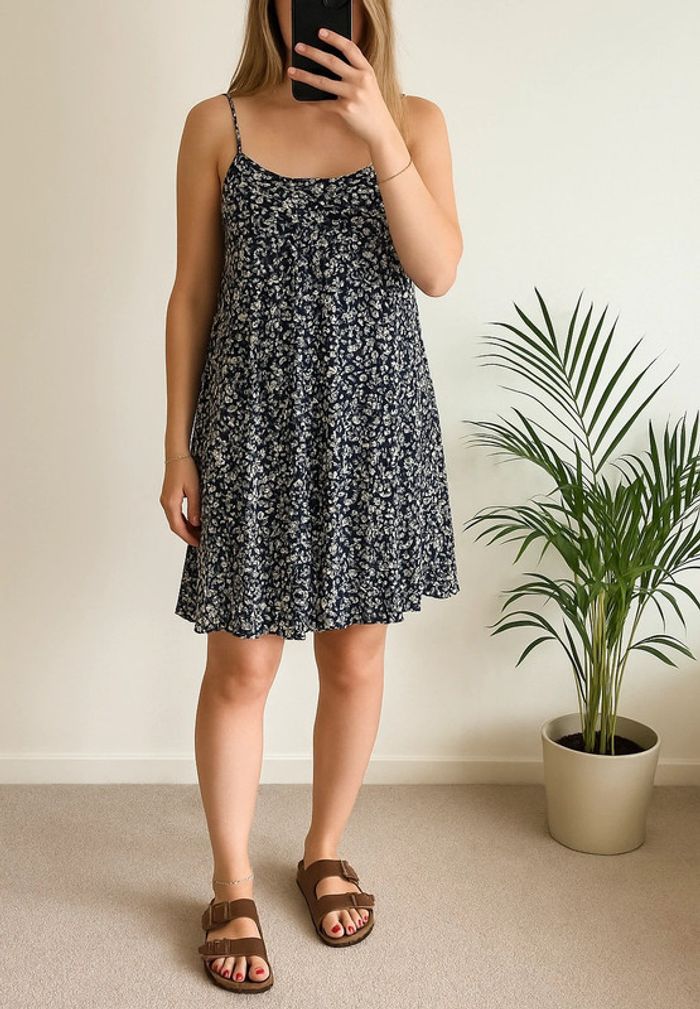 Robe d’été fleurie Monoprix – taille XS