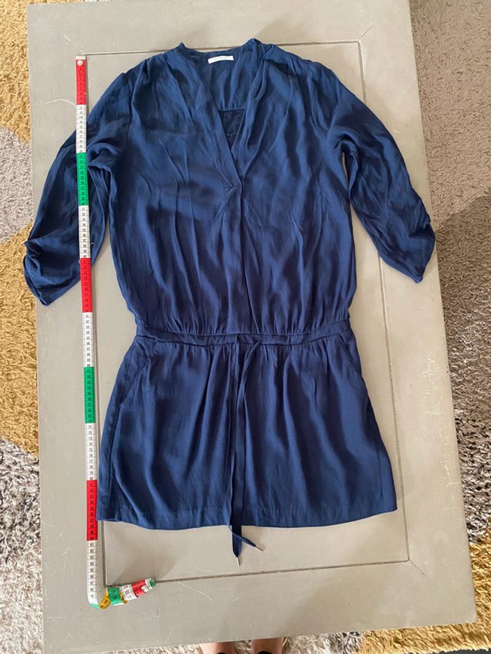 Robe Promod bleu marine taille 38 - photo numéro 11