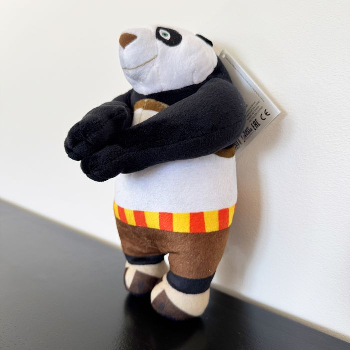Maître Po Ping Peluche Kung Fu Panda Dreamworks Heroes - 20cm - photo numéro 3