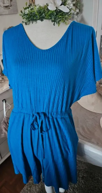 Combi short bleu Made in Italy Taille 40/42 Neuf