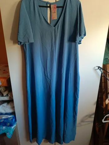 Combinaison bleu jean légère