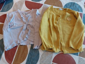 Lot de 2 gilets 23 mois