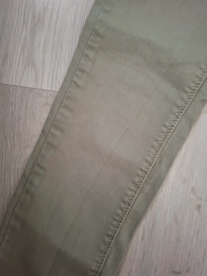 Pantalon  skinny TAO 9 ans fille kaki - photo numéro 8